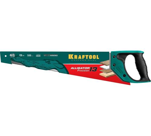 KRAFTOOL Alligator Precision 13, 500 мм, ножовка для точного реза (15225-50)