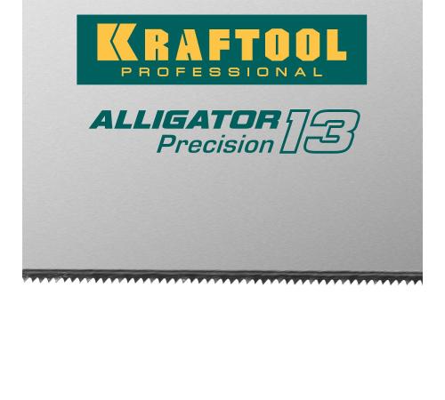 KRAFTOOL Alligator Precision 13, 500 мм, ножовка для точного реза (15225-50)