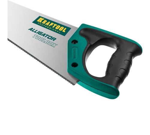 KRAFTOOL Alligator Toolbox 13, 350 мм, ножовка по дереву (15227-35)