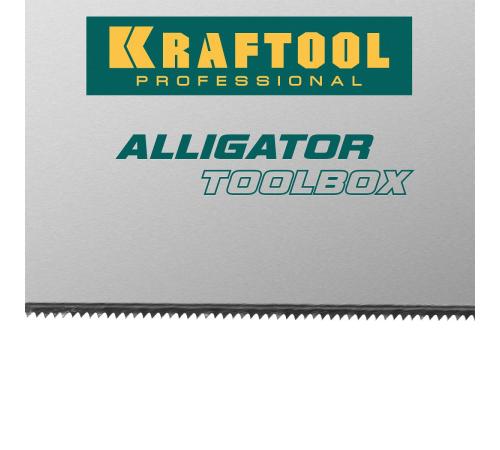 KRAFTOOL Alligator Toolbox 13, 350 мм, ножовка по дереву (15227-35)