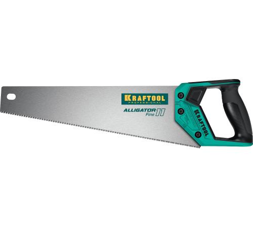 KRAFTOOL Alligator Fine 11, 400 мм, ножовка для точного реза (15203-40)