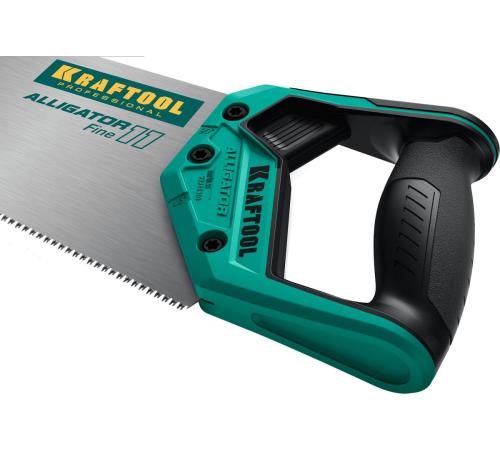 KRAFTOOL Alligator Fine 11, 500 мм, ножовка для точного реза (15203-50)