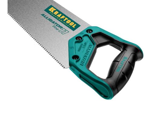 KRAFTOOL Alligator Fine 11, 550 мм, ножовка для точного реза (15203-55)