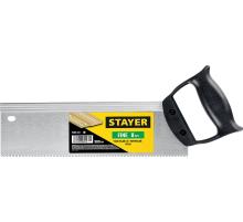 STAYER Fine, 300 мм, ножовка для стусла c обушком (1536-30)