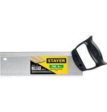 STAYER Fine, 300 мм, ножовка для стусла c обушком (1536-30)
