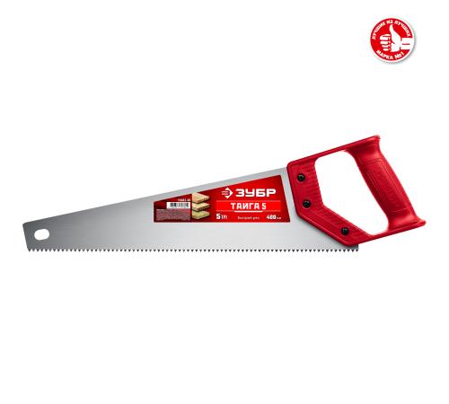 ЗУБР Тайга-5, 400 мм, ножовка для быстрого реза (15083-40)