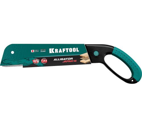 KRAFTOOL Alligator Japan 14, 300 мм, ножовка по дереву (1-15181-30-14)