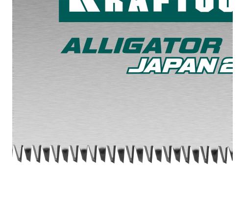 KRAFTOOL Alligator Japan 22, 185 мм, ножовка по дереву (1-15194-18-22)