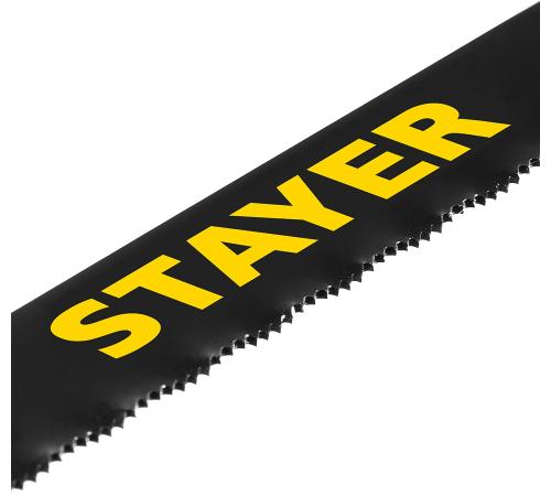 STAYER Bimetal-24, 24 TPI, 300 мм, 1 шт, биметаллическое полотно по металлу, Professional (15932-24-1)