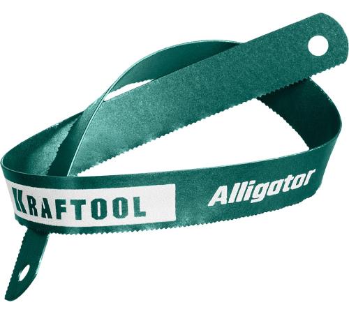 KRAFTOOL Alligator-24, 24 TPI, 300 мм, биметаллическое гибкое полотно по металлу (15942-24)