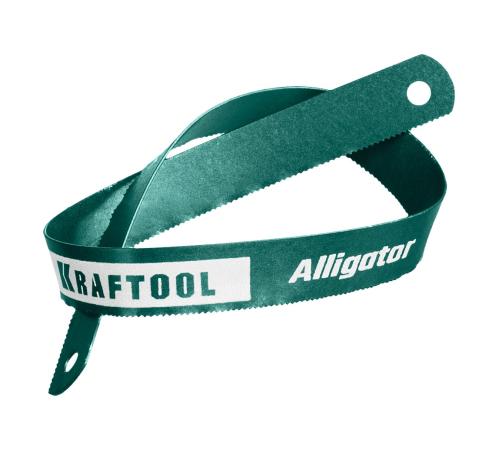 KRAFTOOL Alligator-32, 32 TPI, 300 мм, биметаллическое гибкое полотно по металлу (15942-32)