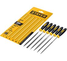 STAYER 150 мм, 6 предм., набор надфилей, Professional (16010-H6)