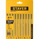 STAYER 140 мм, 10 предм., набор надфилей, Professional (16011-H10)