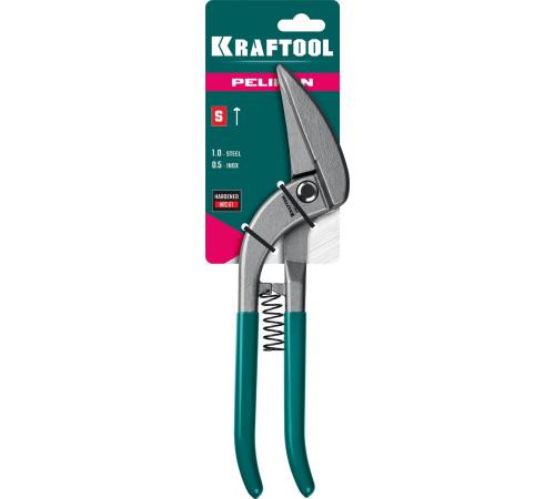 KRAFTOOL Pelikan 300 мм цельнокованые ножницы по металлу (23008-30)