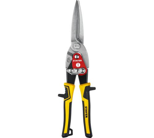STAYER Cobra, 290 мм, прямые удлинённые ножницы по металлу (23055-29)