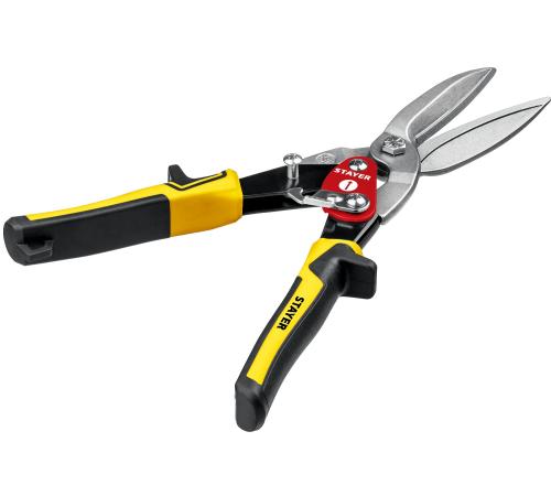 STAYER Cobra, 290 мм, прямые удлинённые ножницы по металлу (23055-29)