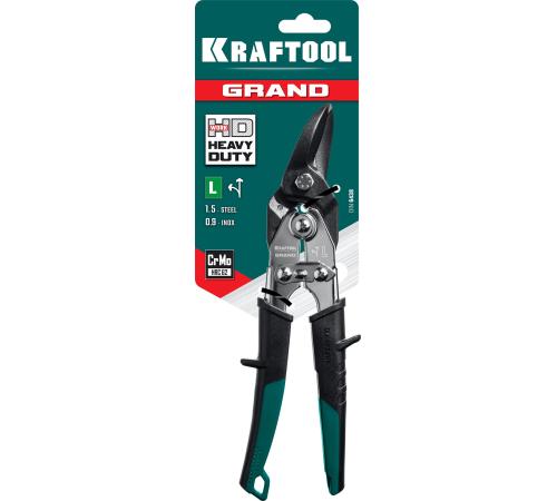 KRAFTOOL Grand, 270 мм, левые ножницы по металлу (2324-L)