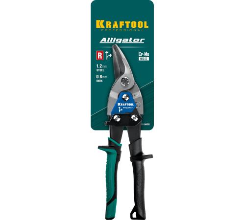 KRAFTOOL Alligator, 250 мм, правые ножницы по металлу (2328-R)