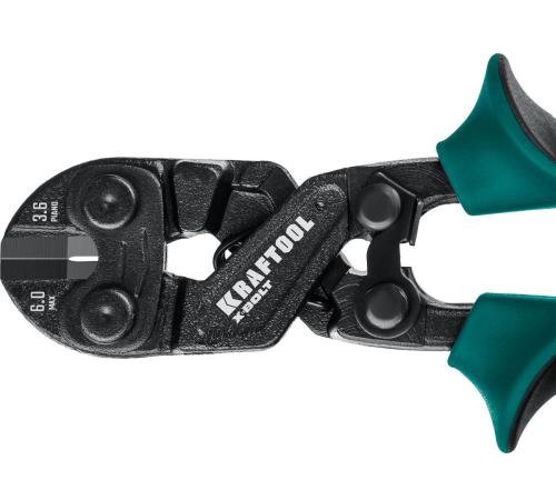 KRAFTOOL X-BOLT, 200 мм, компактный цельнокованый болторез (23283)