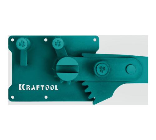 KRAFTOOL 16D, 6-16 мм, острый и плавный гиб, ручной станок для гибки арматуры c зубчатой передачей (23301)