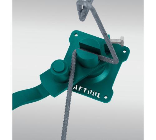 KRAFTOOL 10 E, острый гиб, на подшипнике, ручной станок для гибки арматуры (23302)