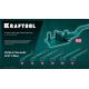 KRAFTOOL 10 E, острый гиб, на подшипнике, ручной станок для гибки арматуры (23302)