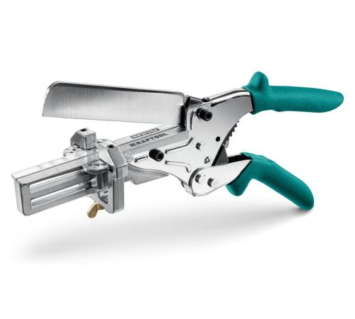 KRAFTOOL PELIKAN 120 до 120 мм, Удлиненные угловые ножницы для пластмассовых и резиновых профилей (23370)