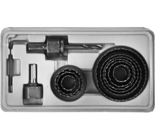 STAYER Maxcut, 9 шт, 19-64 мм, набор кольцевых коронок по дереву (29600-H11)
