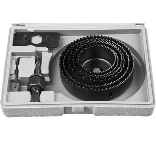 STAYER Maxcut, 6 шт, 51-102 мм, набор кольцевых коронок по дереву (29600-H8)