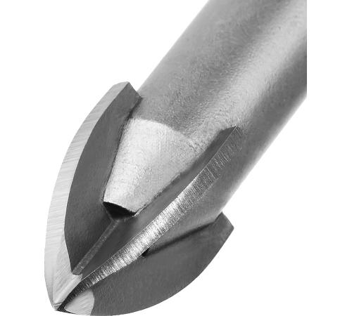 STAYER 8 мм, 4х кромка, HEX 1/4, Сверло по стеклу и кафелю (2985-08)