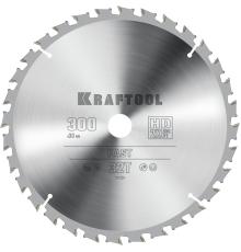 KRAFTOOL Fast, 300 х 30 мм, 32Т, пильный диск по дереву (36950-300-30)