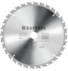 KRAFTOOL Fast, 300 х 32 мм, 32Т, пильный диск по дереву (36950-300-32)