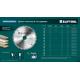 KRAFTOOL Precision, 200 х 32 мм, 48Т, пильный диск по дереву (36952-200-32)