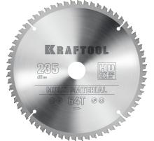 KRAFTOOL Multi Material, 235 х 30 мм, 64Т, пильный диск по алюминию (36953-235-30)