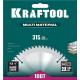 KRAFTOOL Multi Material, 315 х 30 мм, 96Т, пильный диск по алюминию (36953-315-30)