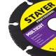STAYER Multicut, 125 х 22.2 мм, для УШМ, диск отрезной по дереву (36860-125)