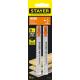 STAYER T144DP, T-хвост., HCS сталь, по дереву, прямой рез, шаг зуба 4 мм, раб. длина 75 мм, 2 шт, полотна для лобзика, Professional (15983-4)