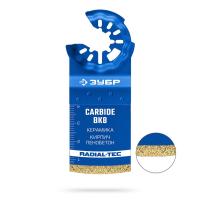 ЗУБР CARBIDE ВК8 Р60, 35x40 мм полотно с твердосплавной крошкой: керамика, кирпич, пенобетон, StarQuick (15577-35-40)