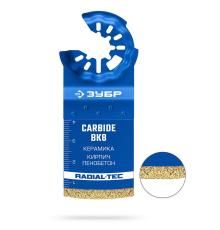 ЗУБР CARBIDE ВК8 Р60, 35x40 мм полотно с твердосплавной крошкой: керамика, кирпич, пенобетон, StarQuick (15577-35-40)