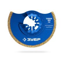 ЗУБР CARBIDE ВК8 Р40, 85x2.8 мм полотно дисковое с твердосплавной крошкой: керамика, кирпич, пенобетон, StarQuick (15578-85)
