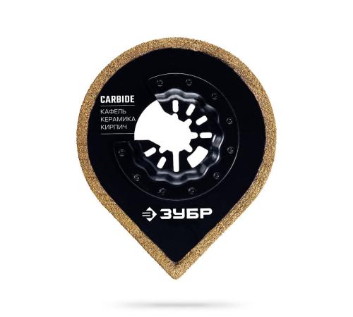 ЗУБР CARBIDE ВК8 Р60, 70x1.8 мм полотно дисковое угловое с твердосплавной крошкой: керамика, кирпич, пенобетон, StarQuick (15579-70)