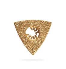 ЗУБР CARBIDE ВК8 Р20, 80 мм полотно треугольное зачистное с твердосплавной крошкой: клей, краска, раствор, кирпич, пенобетон, StarQuick (15583-P20)