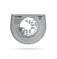 ЗУБР DIAMOND 65x2.2 мм полотно дисковое с алмазным зерном Р40: керамика, мрамор, стекло, кирпич, StarQuick (15584-65)