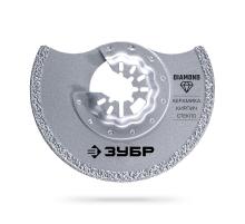 ЗУБР DIAMOND 85x2.2 мм полотно дисковое с алмазным зерном Р40: керамика, мрамор, стекло, кирпич, StarQuick (15584-85)