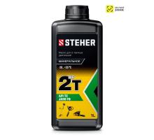 STEHER 2T-HP, 1 л, минеральное масло для 2-тактных двигателей (76003-1)