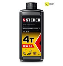 STEHER 4Т-10W40, 1 л, полусинтетическое масло для 4-тактных двигателей (76013-1)
