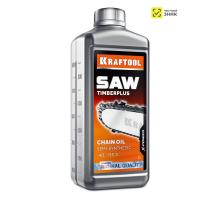 KRAFTOOL TimberPlus, 1 л, цепное полусинтетическое масло для бензо и электропил (41521-1)