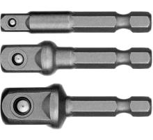 STAYER Maxfix, 50 мм, 3 шт, адаптеры для торцовых головок (26656-H3)
