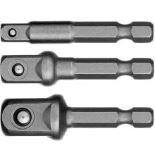 STAYER Maxfix, 50 мм, 3 шт, адаптеры для торцовых головок (26656-H3)