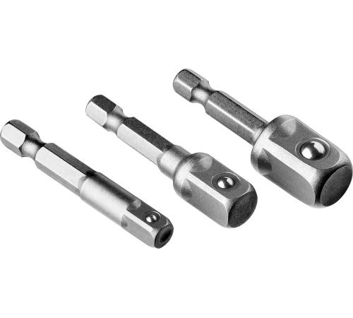 STAYER Maxfix, 50 мм, 3 шт, адаптеры для торцовых головок (26656-H3)